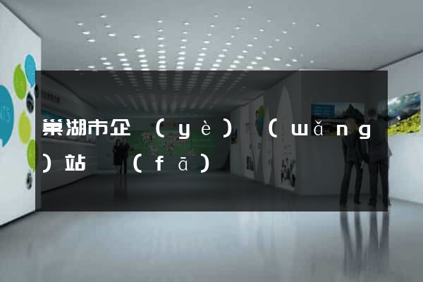 巢湖市企業(yè)網(wǎng)站開發(fā)
