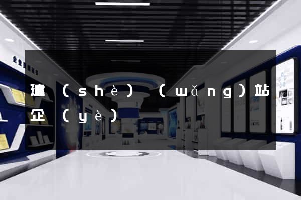 建設(shè)網(wǎng)站企業(yè)
