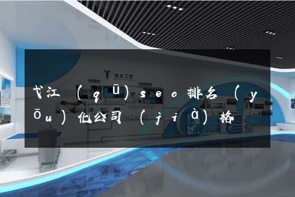 弋江區(qū)seo排名優(yōu)化公司價(jià)格