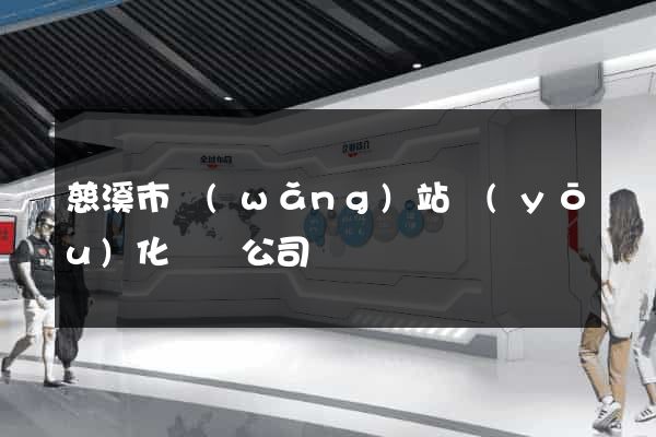 慈溪市網(wǎng)站優(yōu)化設計公司