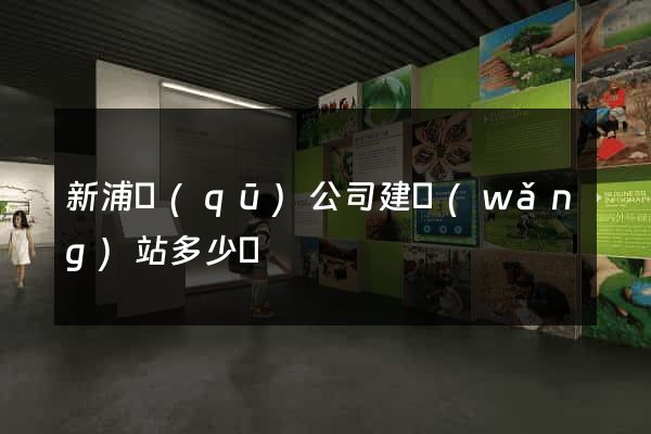 新浦區(qū)公司建網(wǎng)站多少錢