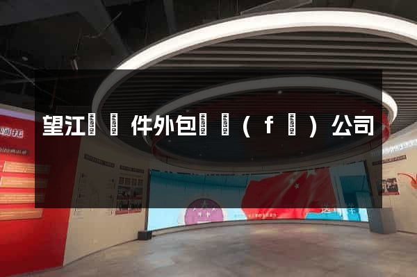 望江縣軟件外包開發(fā)公司