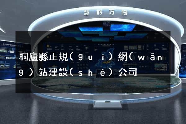 桐廬縣正規(guī)網(wǎng)站建設(shè)公司