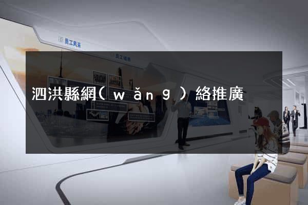 泗洪縣網(wǎng)絡推廣