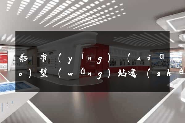 泰興市營(yíng)銷(xiāo)型網(wǎng)站建設(shè)