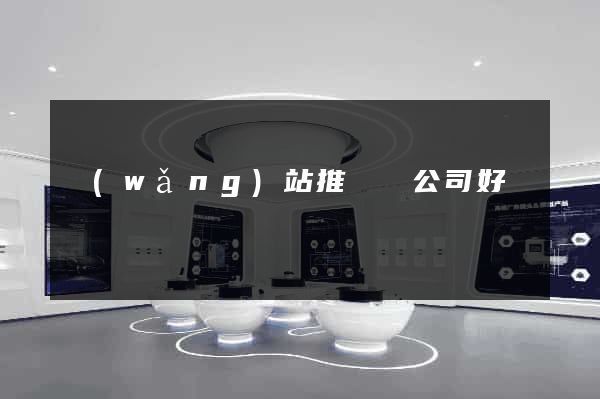 網(wǎng)站推廣個公司好