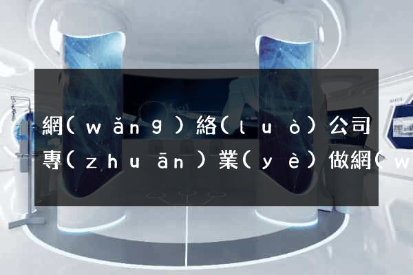 網(wǎng)絡(luò)公司專(zhuān)業(yè)做網(wǎng)站