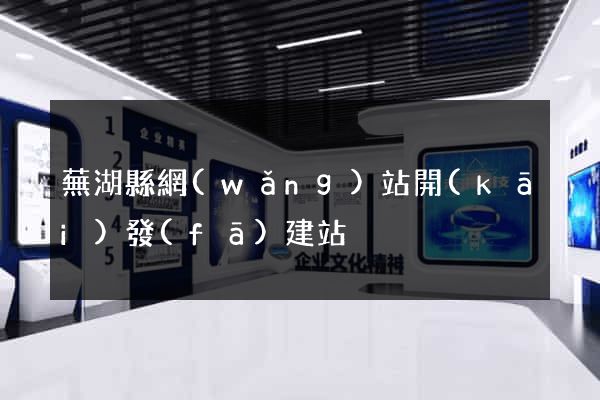 蕪湖縣網(wǎng)站開(kāi)發(fā)建站