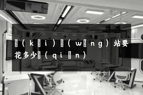 開(kāi)網(wǎng)站要花多少錢(qián)