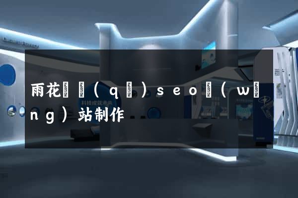 雨花臺區(qū)seo網(wǎng)站制作