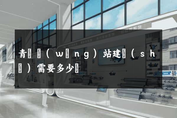 青島網(wǎng)站建設(shè)需要多少錢